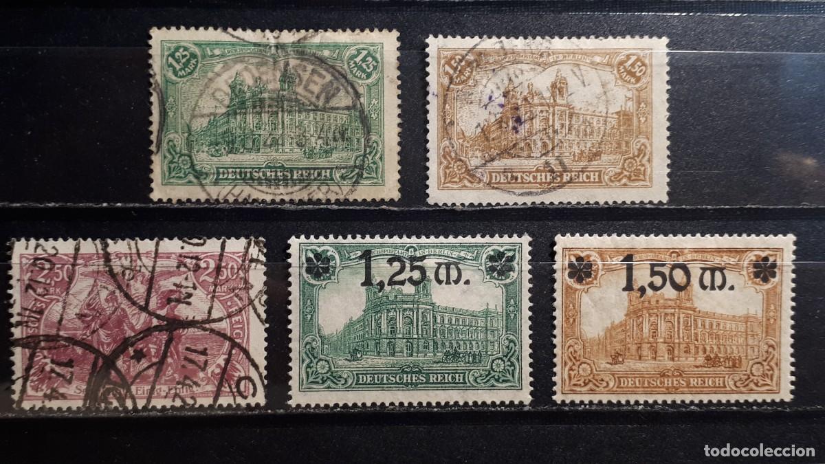 Sellos: ALEMANIA. A&Ntilde;O 1920 &deg;/* YVERT 113/7
