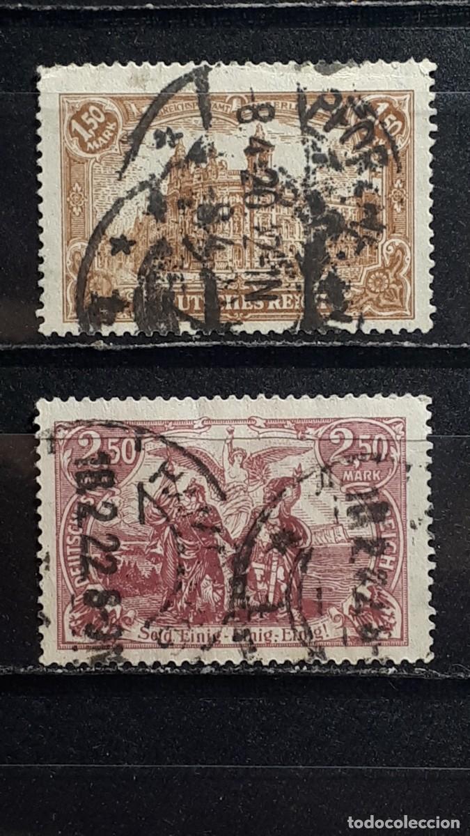 Sellos: ALEMANIA. A&Ntilde;O 1920. &deg;. YVERT 114/5