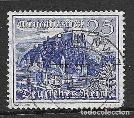 Sellos: IMPERIO ALEMAN- 1939-USADO- FORTALEZA DE SALZBURGO