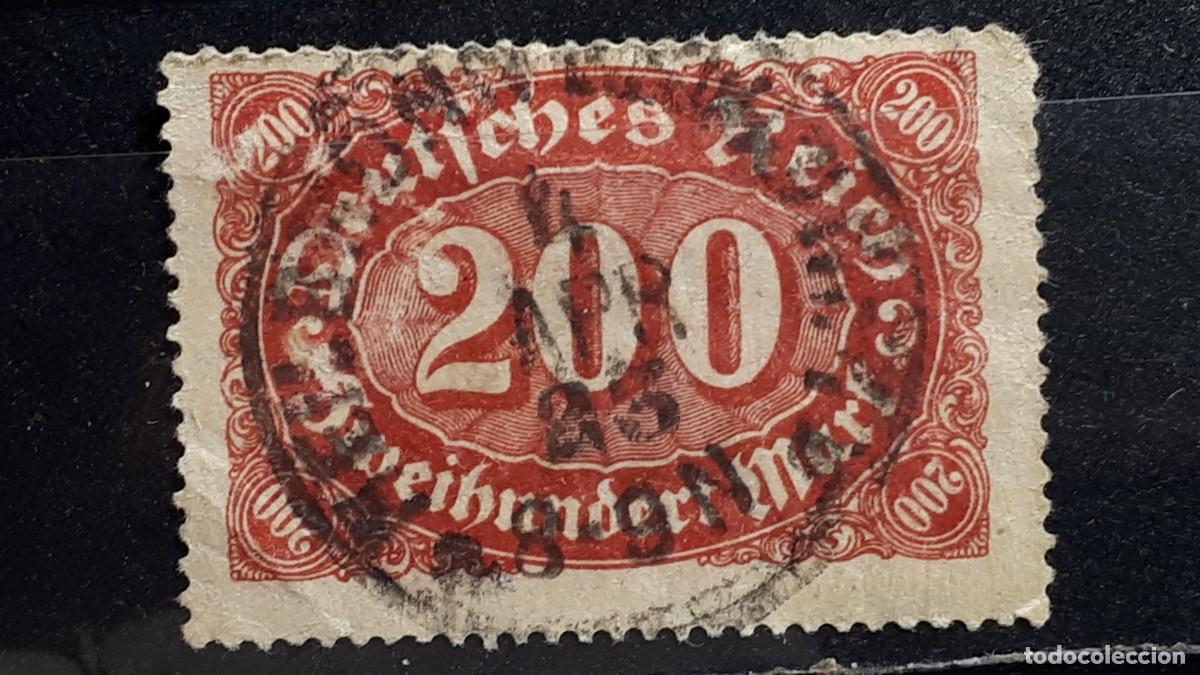 Sellos: ALEMANIA. A&Ntilde;O 1921. &deg;. YVERT 156