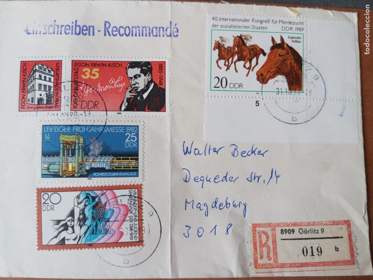 Briefmarken: ALEMANIA, RDA, 1993, CERTIFICADO DE GORLITZ
