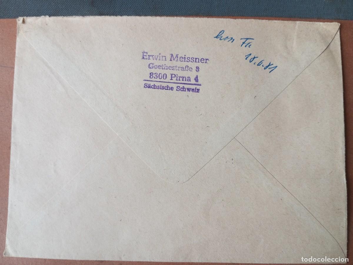 Sellos: ALEMANIA, RDA, 1981, CERTIFICADO DE DRESDE, - Foto 2