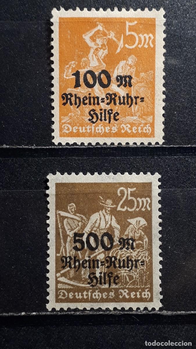 Sellos: ALEMANIA. A&Ntilde;O 1923, */(*). YVERT 251/1A