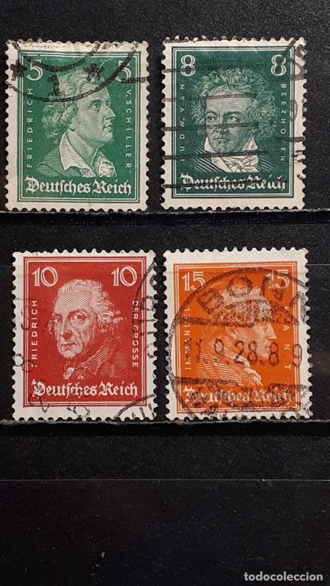 Sellos: ALEMANIA. A&Ntilde;O 1926-7. &deg;. YVERT 380/3
