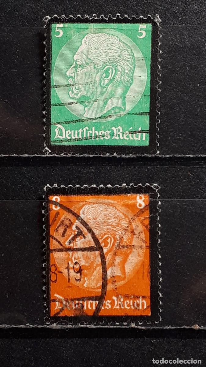 Sellos: ALEMANIA. A&Ntilde;O 1934. &deg;. YVERT, 504, 506