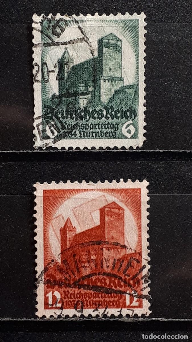 Sellos: ALEMANIA. A&Ntilde;O 1934. &deg;. YVERT, 511/2