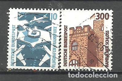 Sellos: ALEMANIA FEDERAL 1988 - MICHEL NRO. 1347-48 - USADO