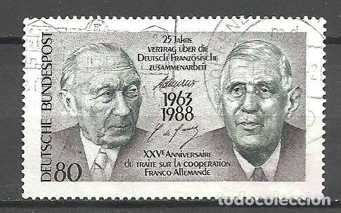 Sellos: ALEMANIA FEDERAL 1988 - MICHEL NRO. 1351 - USADO