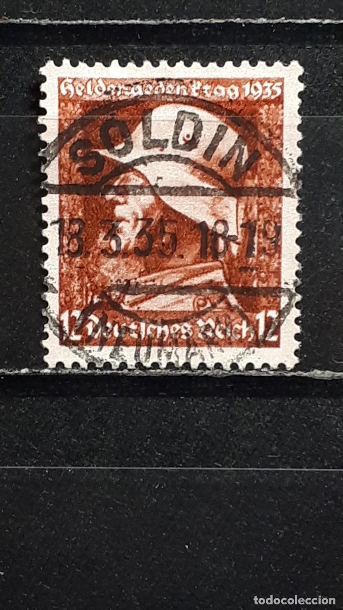 Sellos: ALEMANIA. A&Ntilde;O 1935. &deg;. YVERT, 529