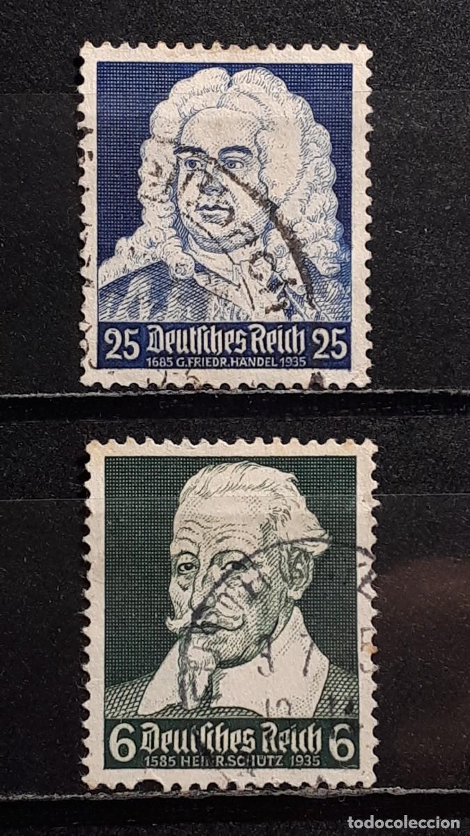 Sellos: ALEMANIA. A&Ntilde;O 1935. &deg;. YVERT, 532, 534