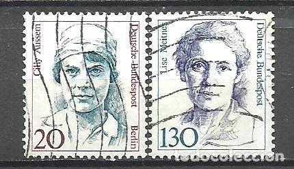 Sellos: ALEMANIA FEDERAL 1988 - MICHEL NRO. 1365-66 - USADO