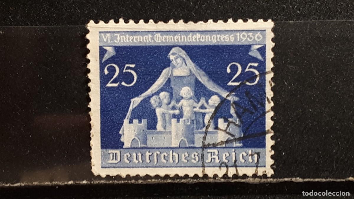 Sellos: ALEMANIA. A&Ntilde;O 1936. &deg;. YVERT, 576