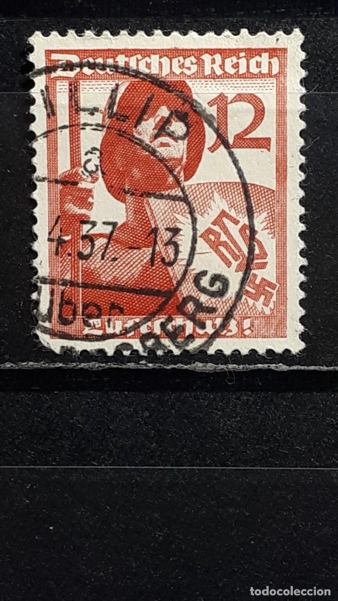 Sellos: ALEMANIA. A&Ntilde;O 1937. &deg;. YVERT, 593