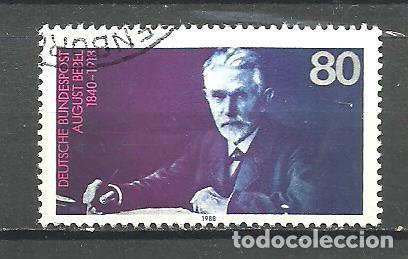 Sellos: ALEMANIA FEDERAL 1988 - MICHEL NRO. 1382 - USADO