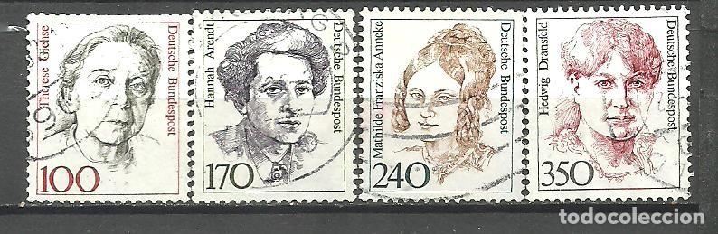 Sellos: ALEMANIA FEDERAL 1988 - MICHEL NRO. 1390-93 - USADO