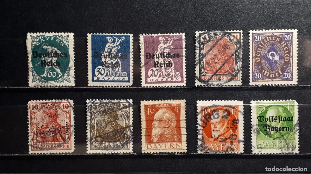 Sellos: ALEMANIA. &deg;/*. A CATALOGAR