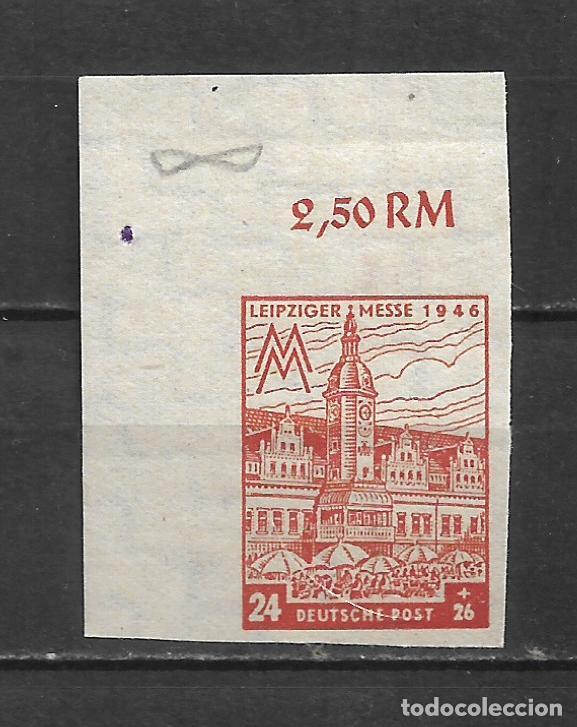Sellos: alemania west-sachsen 1946 michel 164 BY UR ** mnh 11&euro; - 9/40