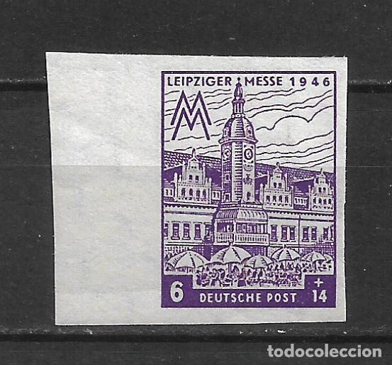 Sellos: alemania west-sachsen 1946 michel 162 BY ** mnh 6&euro; - 9/40