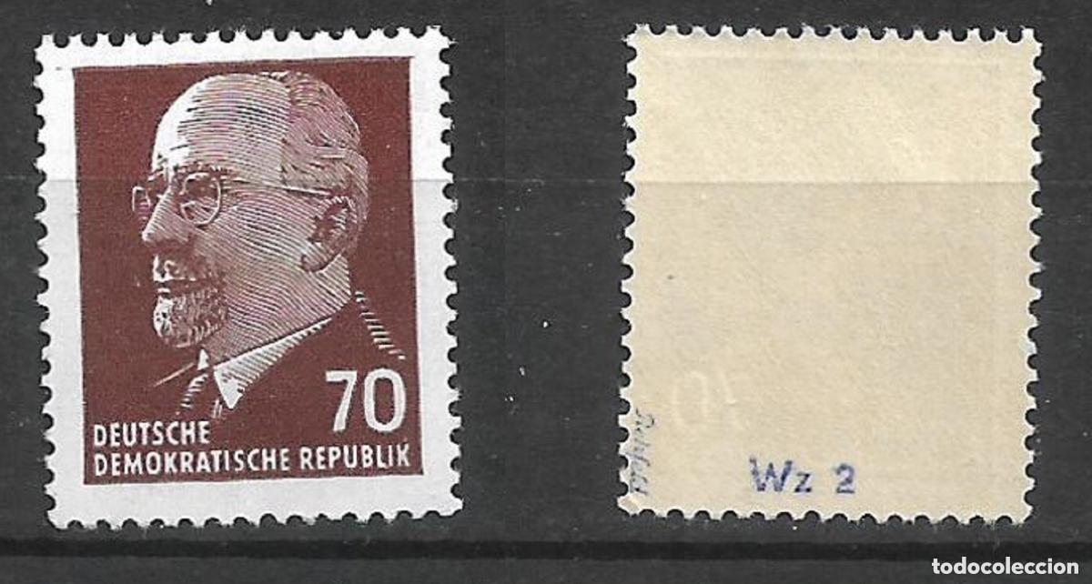 Sellos: alemania ddr 1963 michel 938 ** mnh Wz. 3 - 10/29