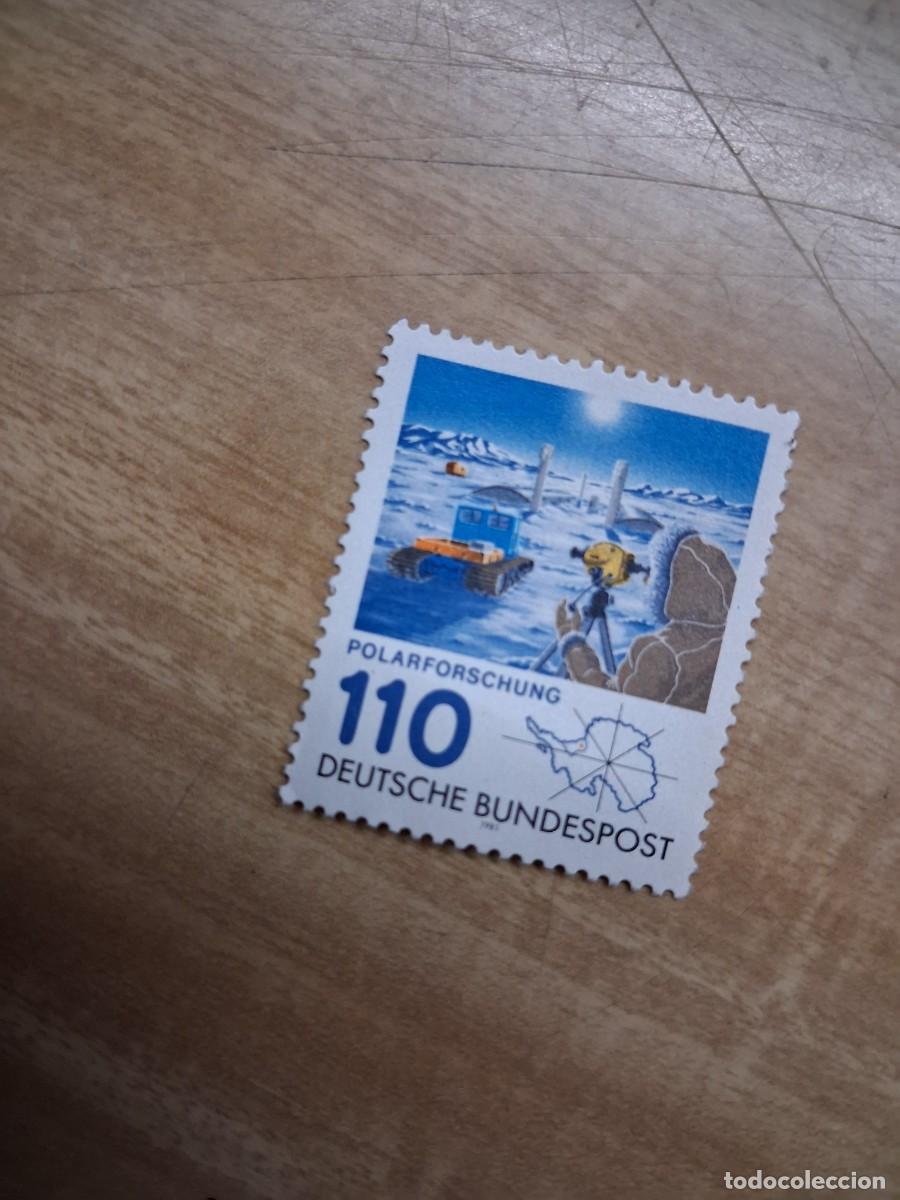 Sellos: sello deutsche bundespost 110 - polarforschung