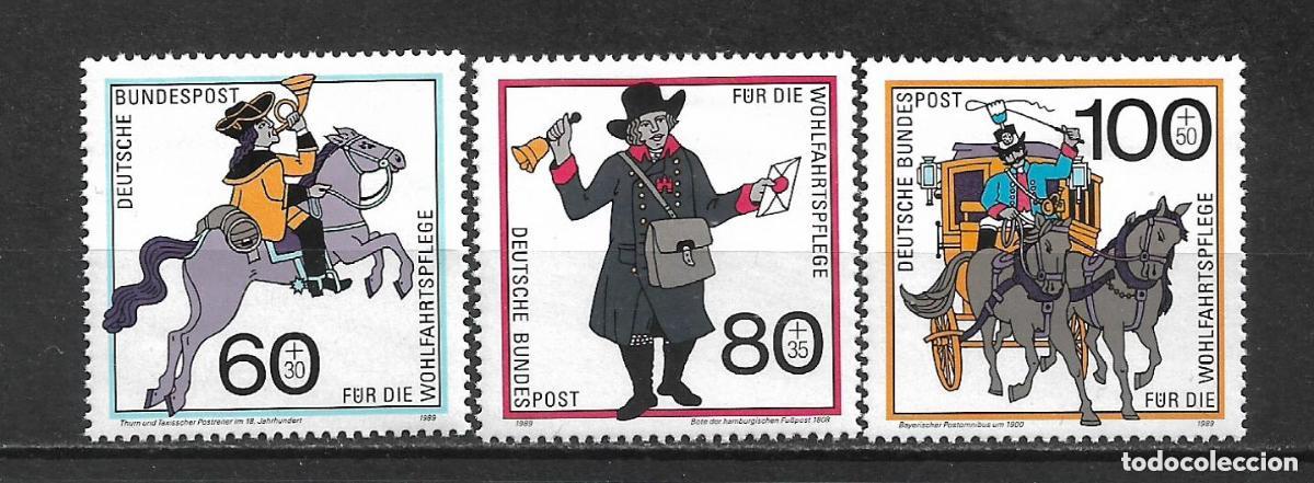 Sellos: alemania 1989 michel 1437/1439 ** mnh - 14/24