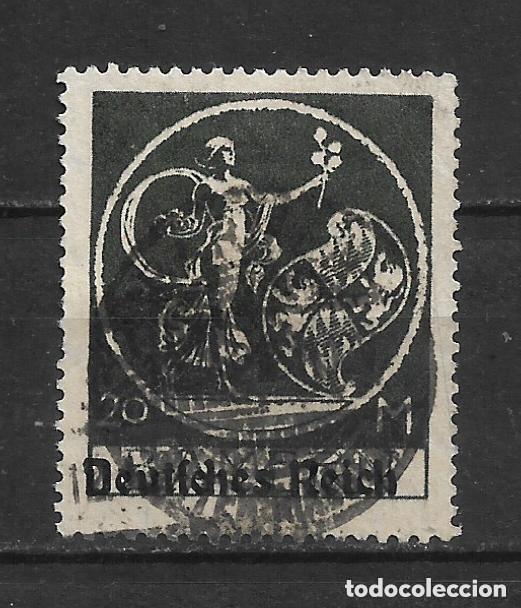 Sellos: alemania reich 1920 michel 138 I usado 16&euro; - 2/3