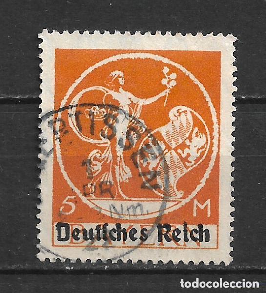 Sellos: alemania reich 1920 michel 136 I usado 12&euro; - 2/3