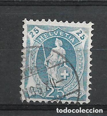 Sellos: suiza 1906 scott 112 a usado 11 1/2 - 7.50&euro; - 5/22