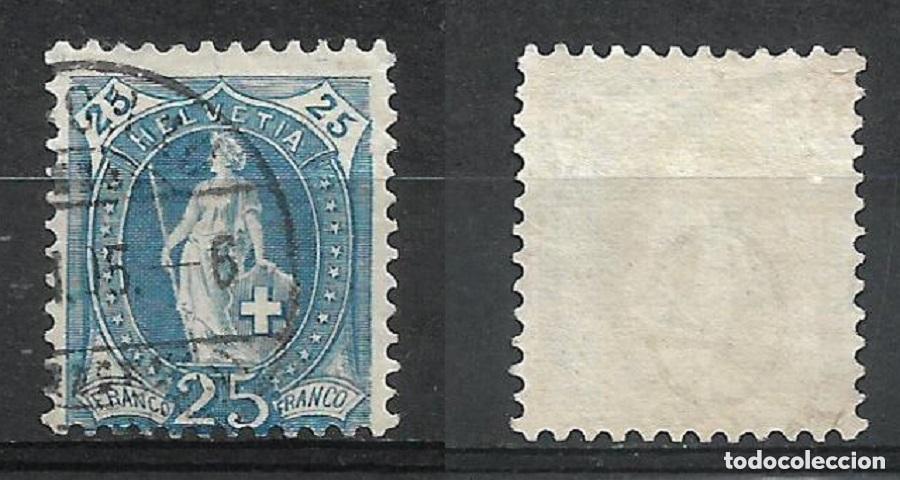 Sellos: suiza 1905 scott 106 usado 9&euro; - 5/22
