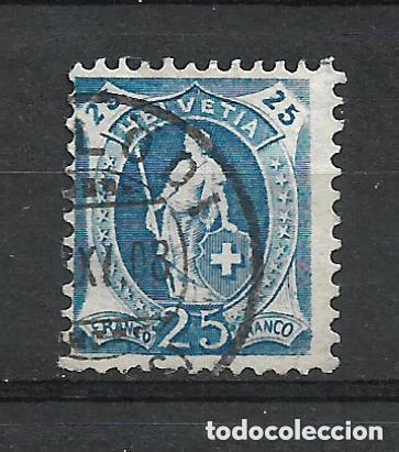 Sellos: suiza 1907 scott 120 a usado 6.50&euro; - 5/22