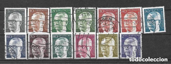 Sellos: alemania 1970 michel 635/645 usado 4.50&euro; - 5/22