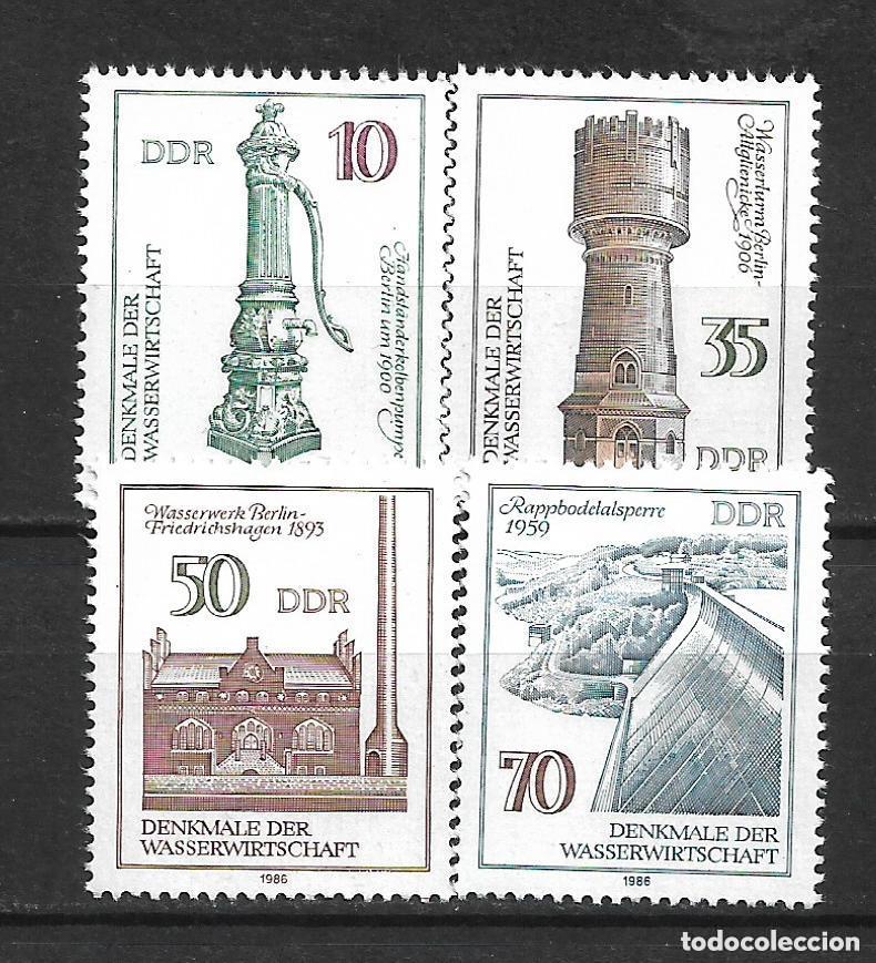 Sellos: alemania ddr 1986 michel 2993/2996 ** mnh 2.20&euro; - 5/21