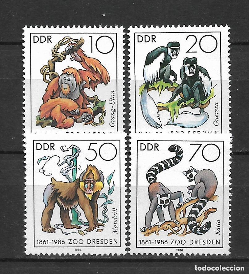 Sellos: alemania ddr 1986 michel 3019/3022 ** mnh 3&euro; - 5/21
