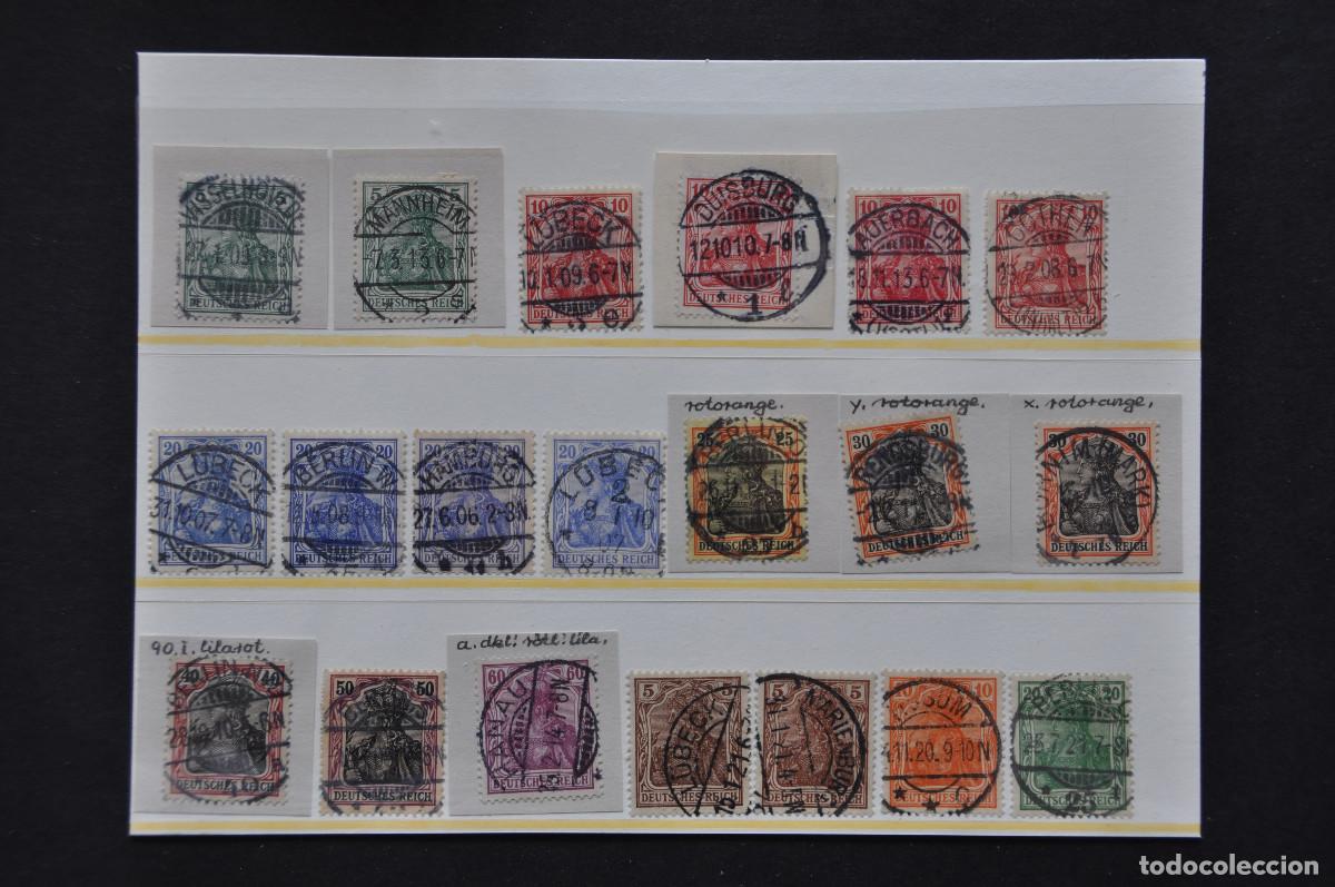 Sellos: ALEMANIA - FICHA SELLOS 8
