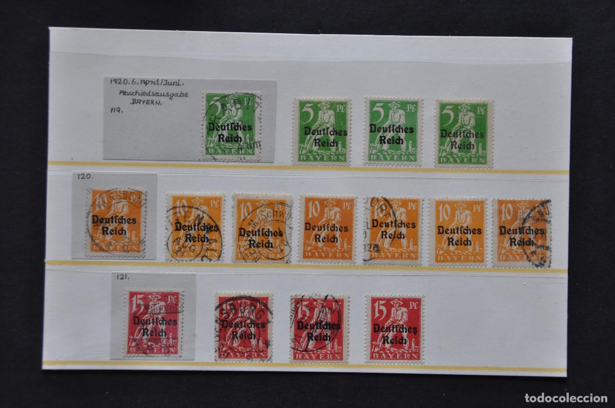 Sellos: ALEMANIA - FICHA SELLOS 16