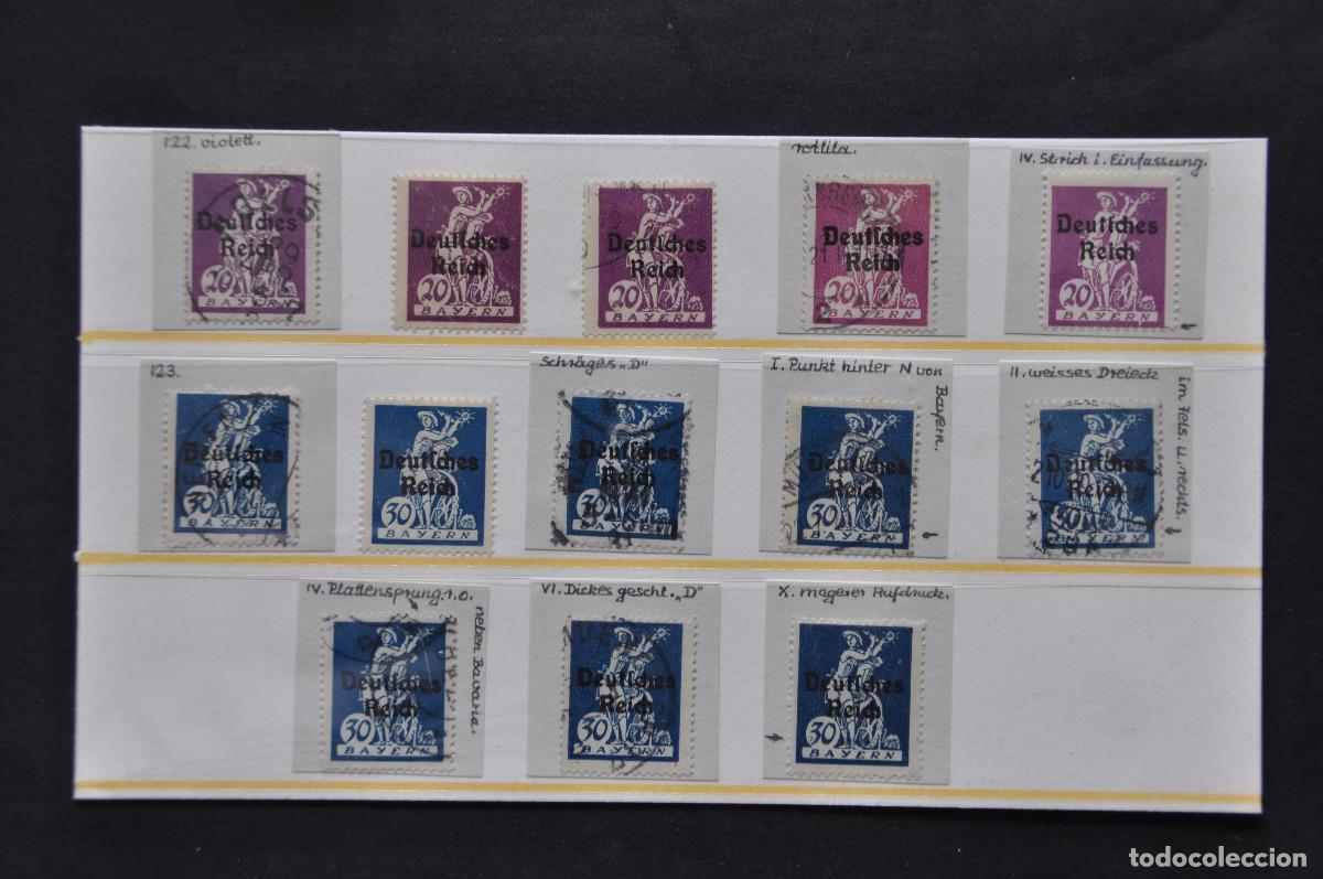 Sellos: ALEMANIA - FICHA SELLOS 18