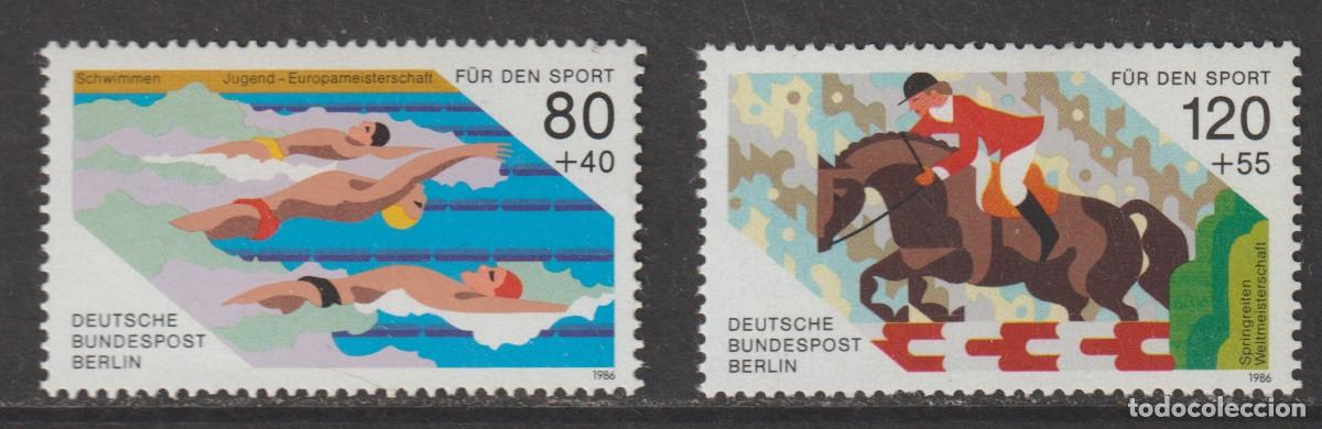 Sellos: Allemagne Berlin 1986 - Yvert 712/713 mnh**
