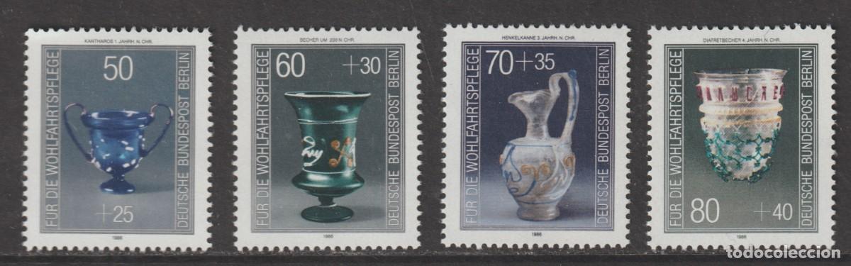 Sellos: Allemagne Berlin 1986 - Yvert 726/729 mnh**