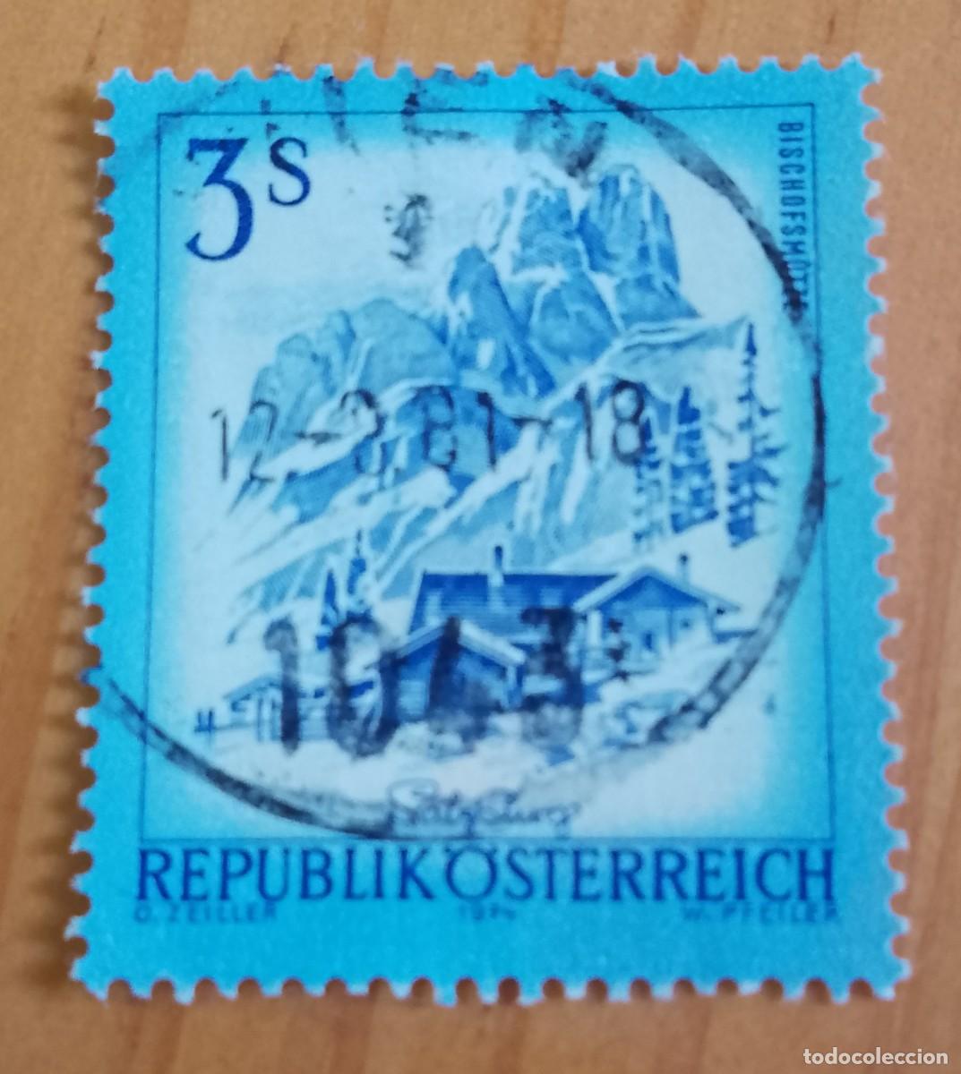 Sellos: AUSTRIA - V/F 3 S - BISCHOFSM&Uacute;TZE - MATASELLO IDENTIFICATIVO: 12.5.89 WIEN