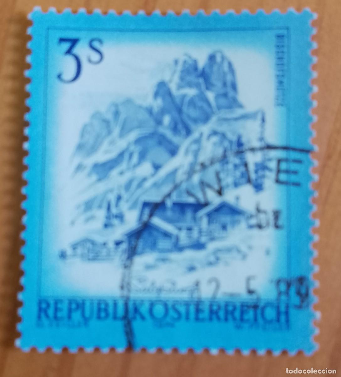 Sellos: AUSTRIA - V/F 3 S - BISCHOFSM&Uacute;TZE - MATASELLO IDENTIFICATIVO: 12.5.89 WIEN