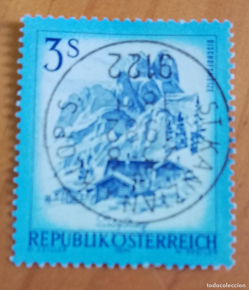 Sellos: AUSTRIA - V/F 3 S - BISCHOFSM&Uacute;TZE - MATASELLO IDENTIFICATIVO: 25.8.1982 ST. KANZIAN A KLO P. S.