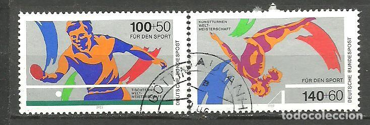 Sellos: ALEMANIA FEDERAL 1989 - MICHEL NRO. 1408-09 - USADO
