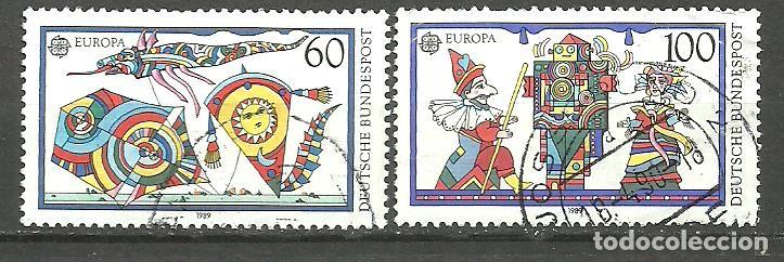Sellos: ALEMANIA FEDERAL 1989 - MICHEL NRO. 1417-18 - USADO