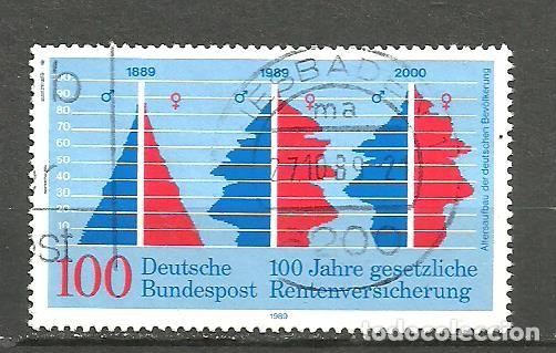 Sellos: ALEMANIA FEDERAL 1989 - MICHEL NRO. 1426 - USADO