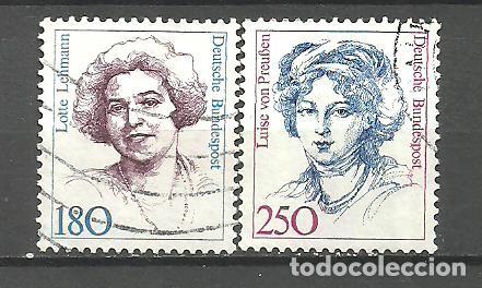 Sellos: ALEMANIA FEDERAL 1989 - MICHEL NRO. 1427-28 - USADO