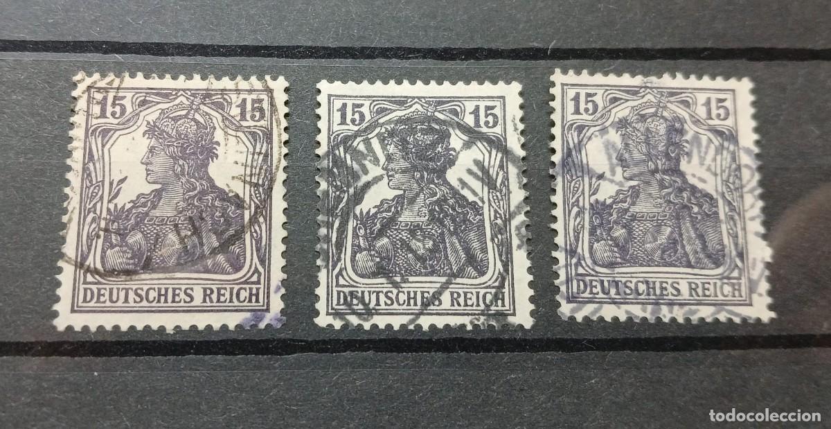 Sellos: Imperio alem&aacute;n M101abc