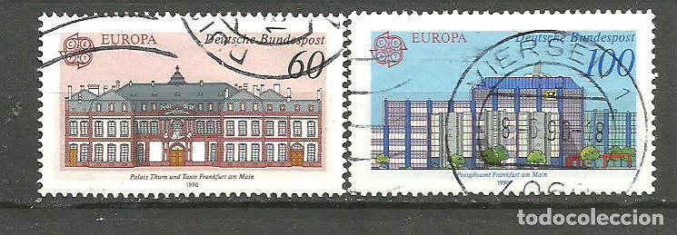 Sellos: ALEMANIA FEDERAL 1990 - MICHEL NRO. 1461-62 - USADO