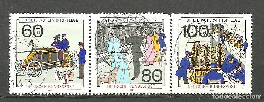 Sellos: ALEMANIA FEDERAL 1990 - MICHEL NRO. 1474-76 - USADO
