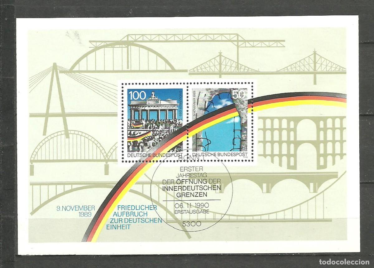 Sellos: ALEMANIA FEDERAL 1990 - MICHEL NRO. 22 BLOCK- NUEVO