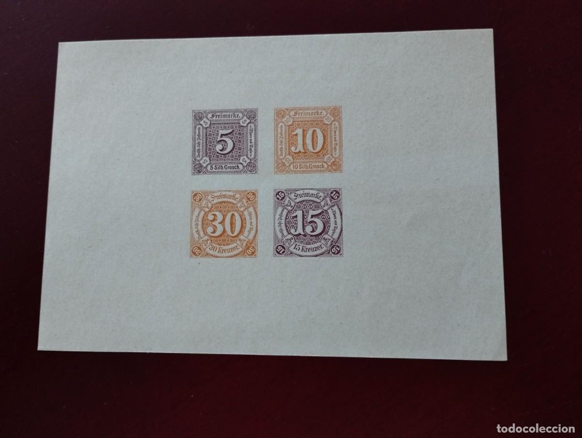 Sellos: ND 1965 (REIMPRESION)THURN Y TAXIS EN RATISBONA HOJA NUMERADA 2198